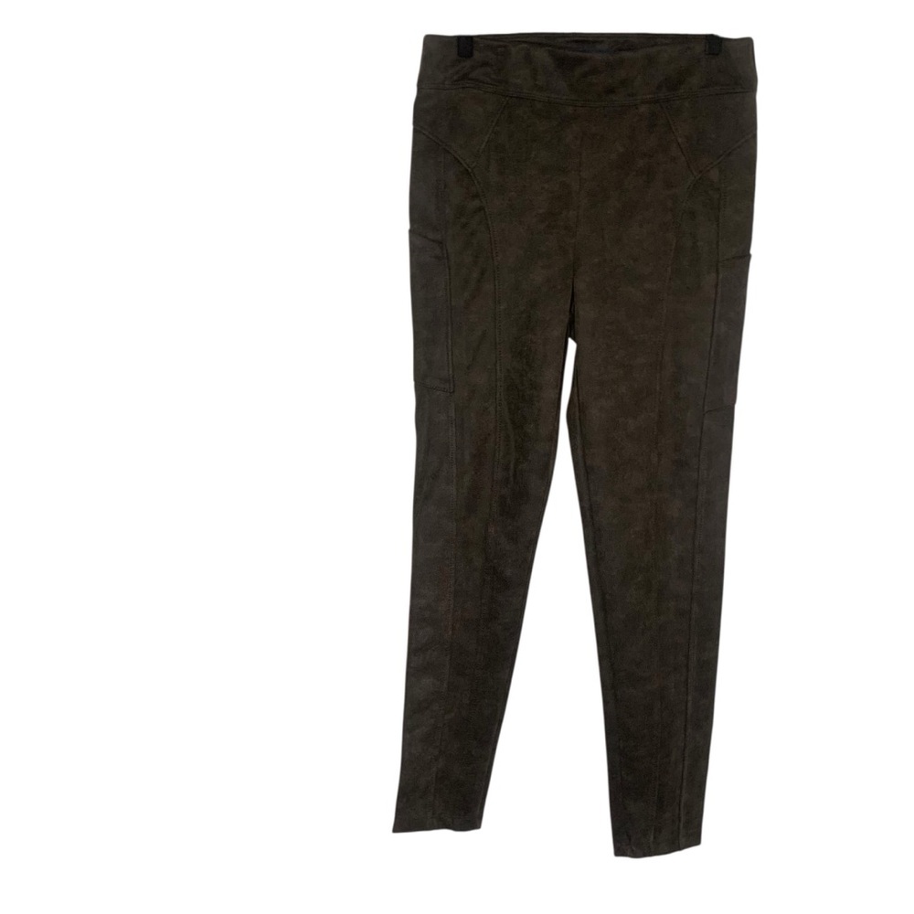 NWT Democracy Women’s Medium Taupe Brown Glider Leggings Figure Flattering